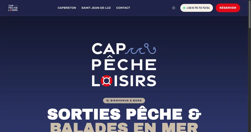 Capture du site cappecheloisirs.com